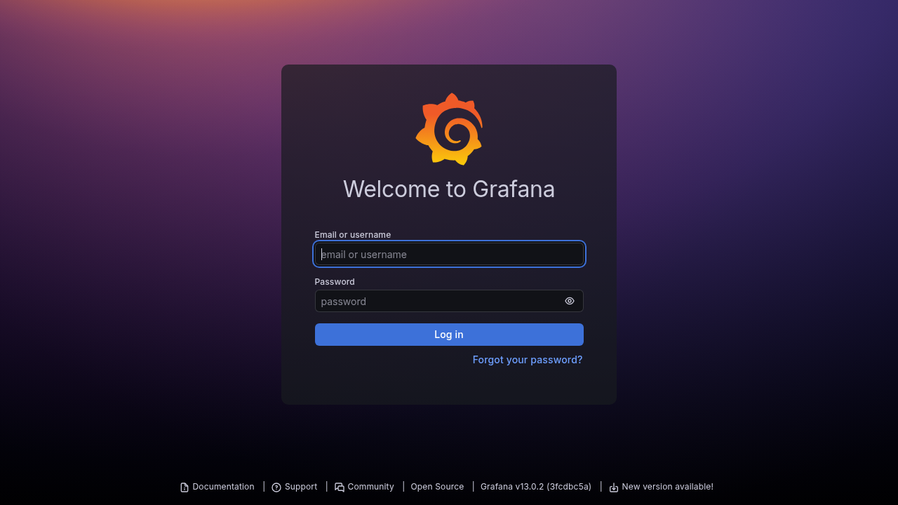 Grafana + Prometheus on Ubuntu 24.04 LTS screenshot