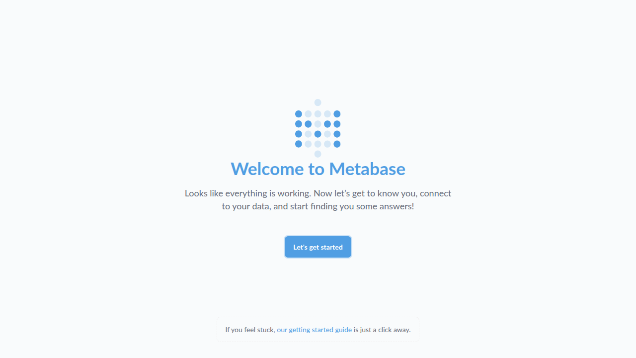 Metabase on Ubuntu 24.04 LTS screenshot
